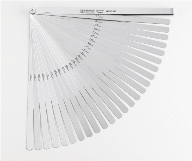 Metric Feeler Gauge Sets from Eastern Gage